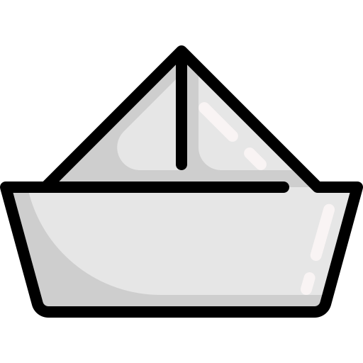 Корабль из бумаги Generic Outline Color иконка