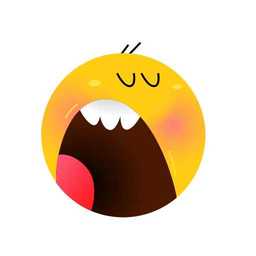 Yawn Generic Flat Gradient icon