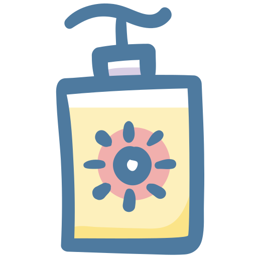 Sun lotion Generic Hand Drawn Color icon