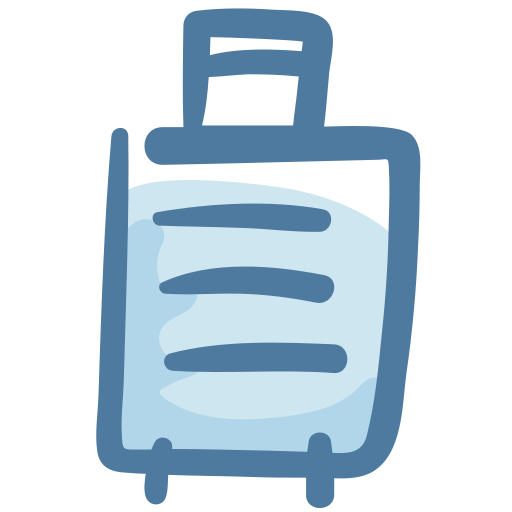 Baggage Generic Hand Drawn Color icon