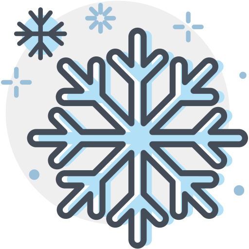 Snowflakes Generic Hand Drawn Color icon