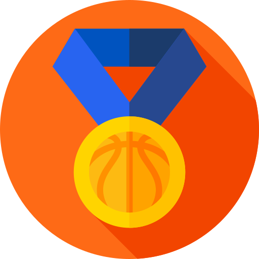 Медаль Flat Circular Flat иконка