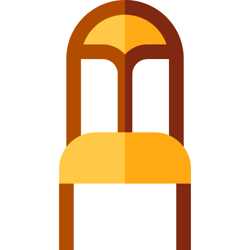 의자 Basic Straight Flat icon