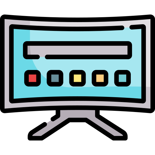 smart tv Special Lineal color Icône