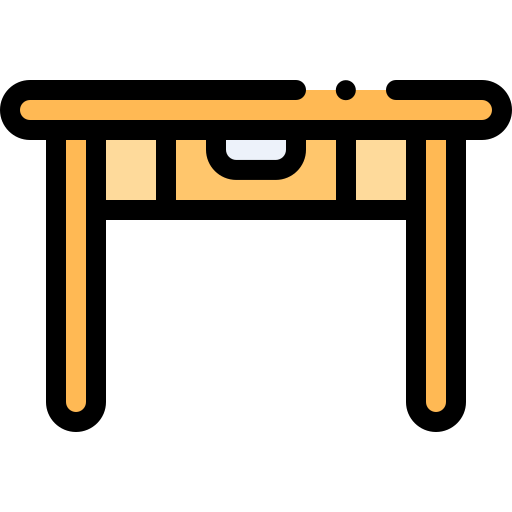 mesa de cocina Detailed Rounded Lineal color icono