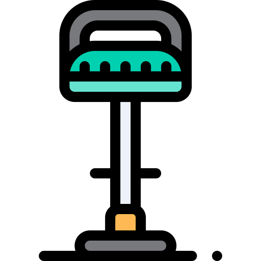Stool Detailed Rounded Lineal color icon