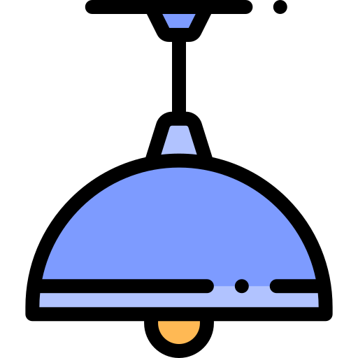 Потолочный светильник Detailed Rounded Lineal color иконка