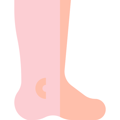 Foot Basic Straight Flat icon