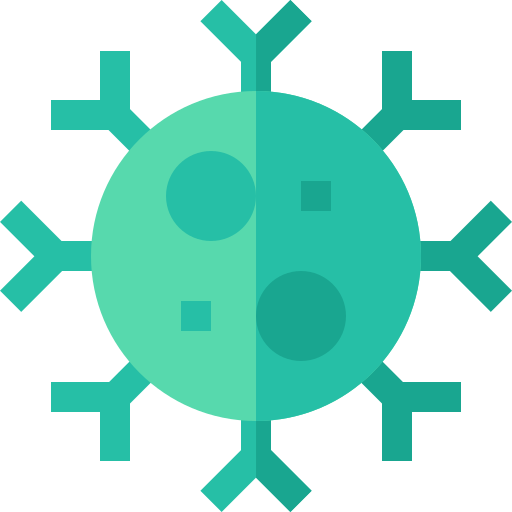 sistema immunitario Basic Straight Flat icona
