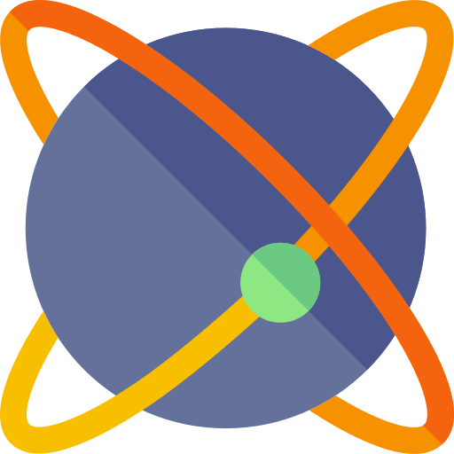 Planet Basic Straight Flat icon