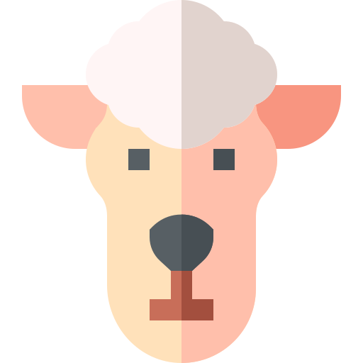 owce Basic Straight Flat ikona