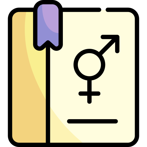 Gender diversity Kawaii Lineal color icon