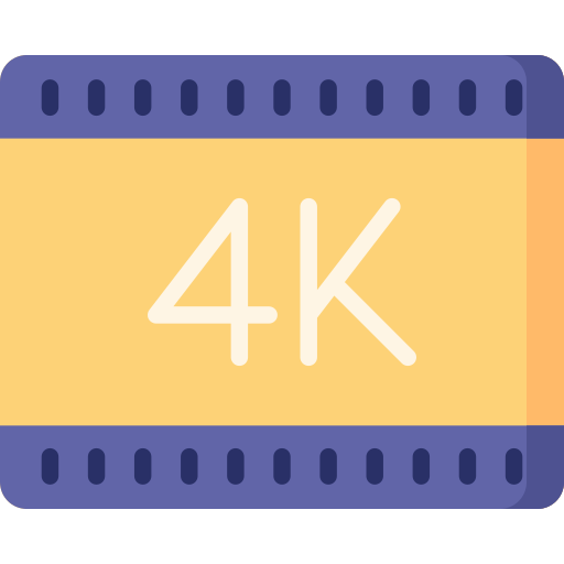 film 4k Special Flat ikona
