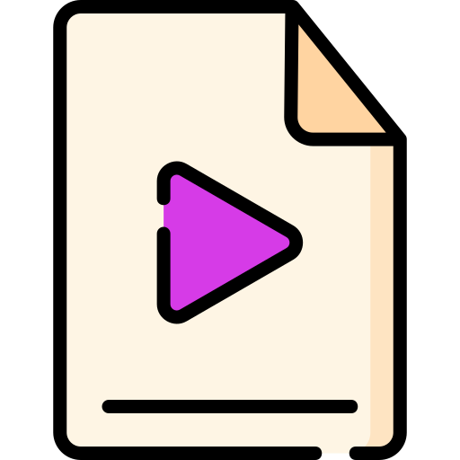 archivo de vídeo Special Lineal color icono