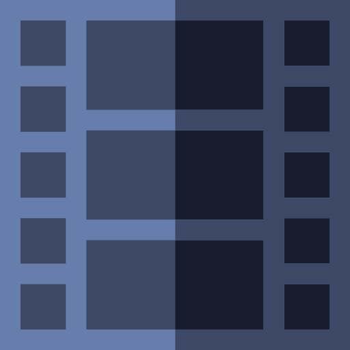 filmrol Basic Straight Flat icoon