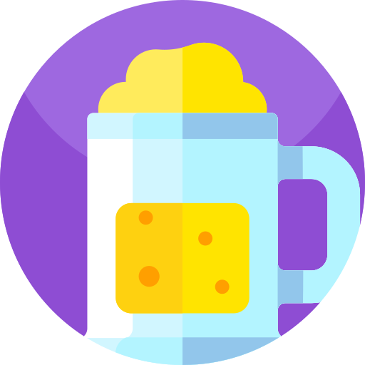 bier Geometric Flat Circular Flat icon