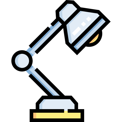 Настольная лампа Detailed Straight Lineal color иконка