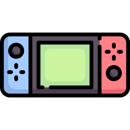Handheld console Special Lineal color icon