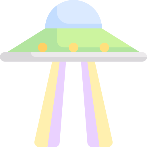 ufo Special Flat icoon