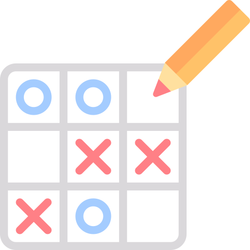 Tic tac toe Special Flat icon