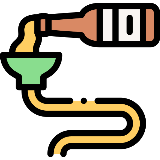 맥주 Detailed Rounded Lineal color icon