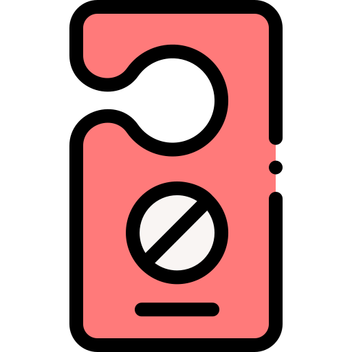 Door hanger Detailed Rounded Lineal color icon