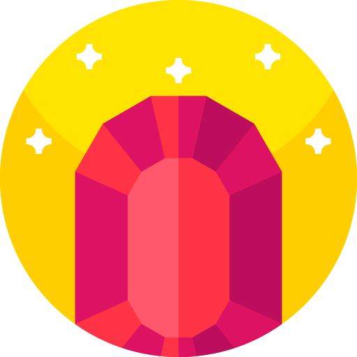 diamante Geometric Flat Circular Flat icono