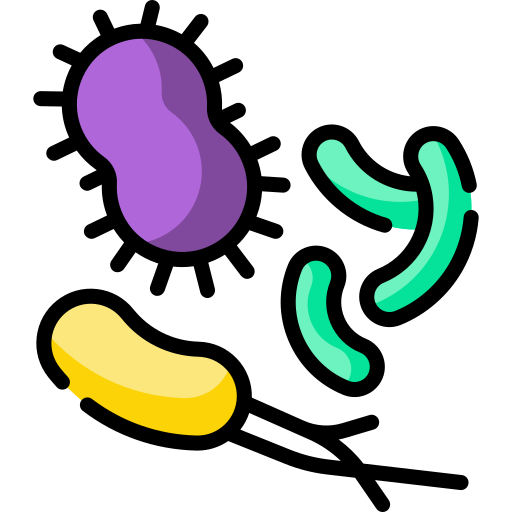 박테리아 Special Lineal color icon
