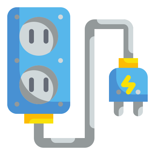 Plug Wanicon Flat icon