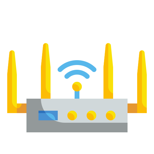 routeur Wanicon Flat Icône