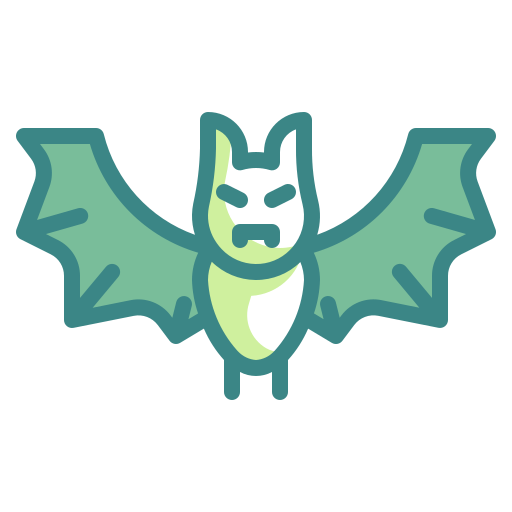 Bat Wanicon Two Tone icon