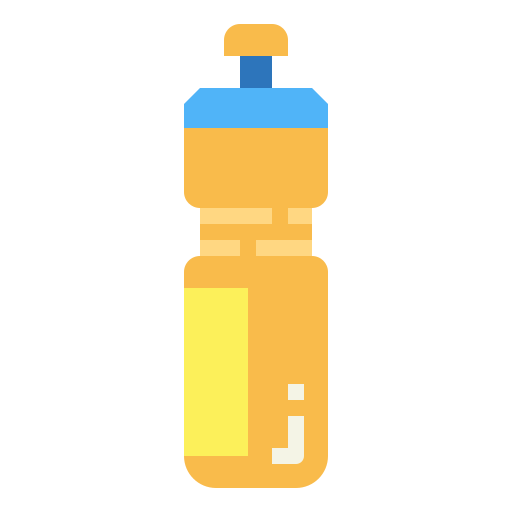 botella Smalllikeart Flat icono