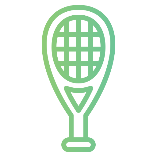 raqueta Smalllikeart Gradient icono