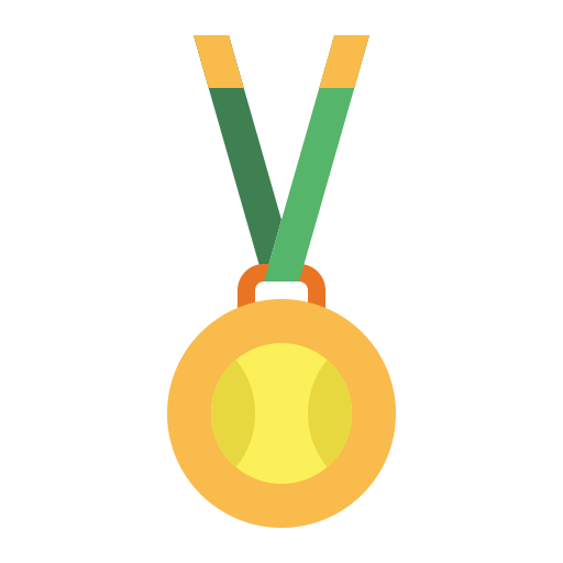 メダル Smalllikeart Flat icon