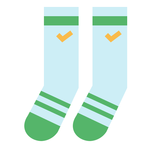 sokken Smalllikeart Flat icoon