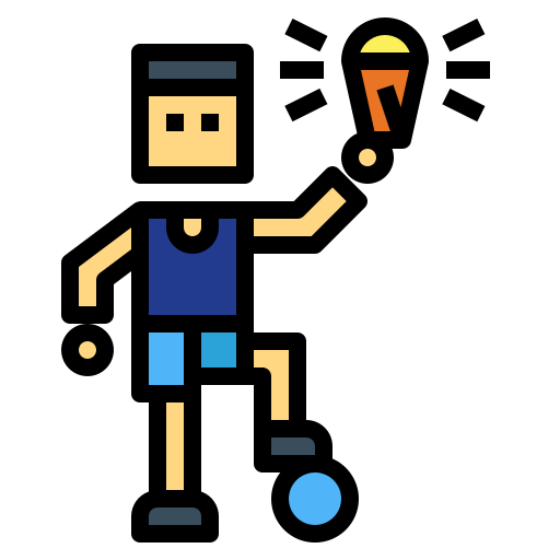 Soccer Smalllikeart Lineal Color icon