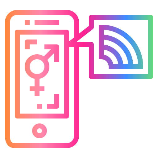 スマートフォン Smalllikeart Gradient icon