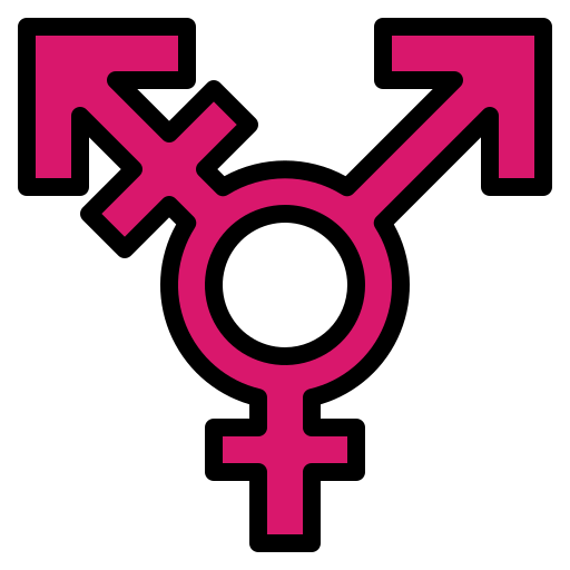 transgender Smalllikeart Lineal Color icona