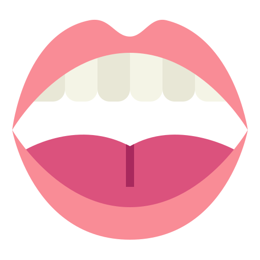 Mouth Smalllikeart Flat icon