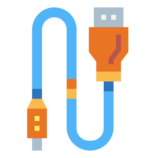 usb 연결 Smalllikeart Flat icon