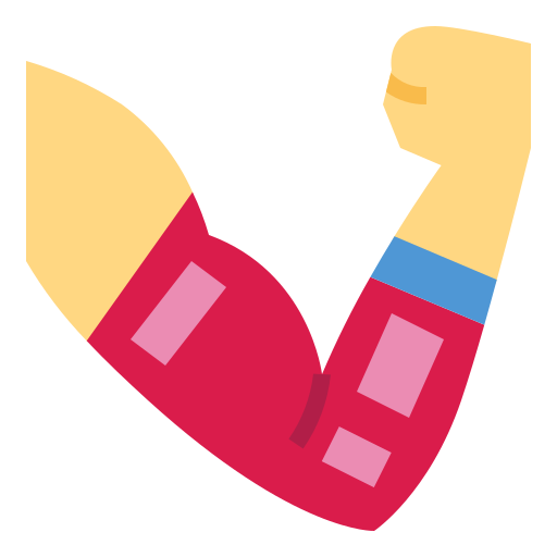 Arm Smalllikeart Flat icon