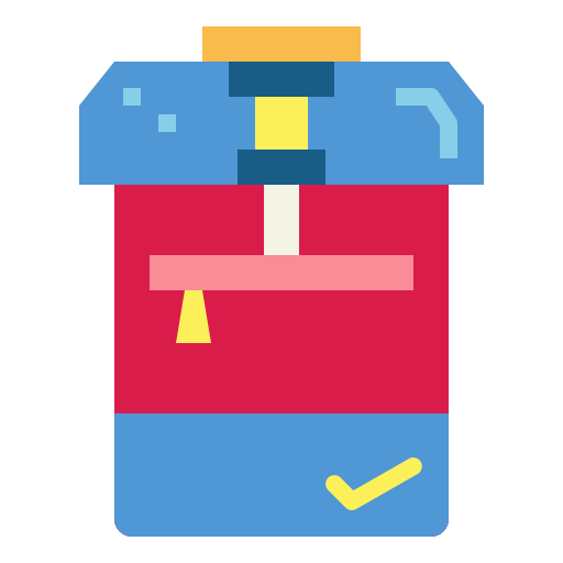 Backpack Smalllikeart Flat icon