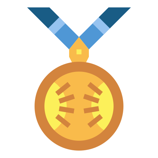 Medal Smalllikeart Flat icon