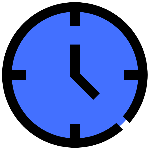 reloj Inipagistudio Blue icono