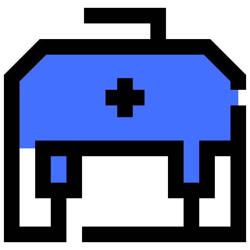 kit de primeros auxilios Inipagistudio Blue icono