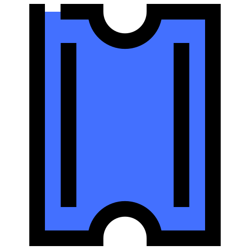 boleto Inipagistudio Blue icono