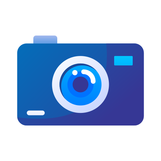fotoapparat Inipagistudio Flat icon