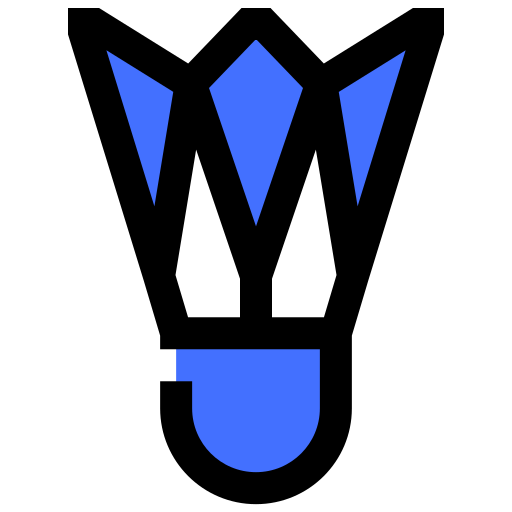 Badminton Inipagistudio Blue icon