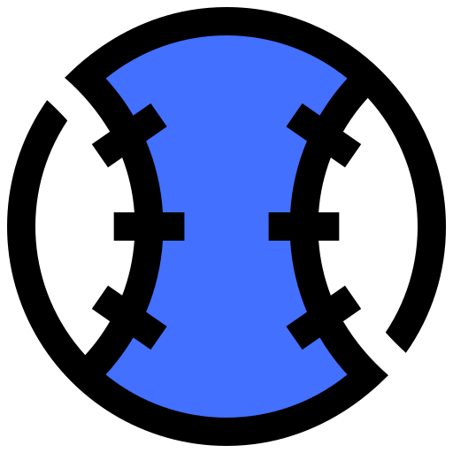 야구 Inipagistudio Blue icon
