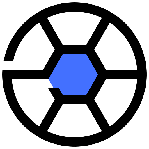 축구 Inipagistudio Blue icon